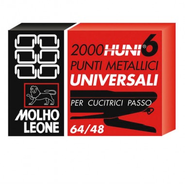 Molho Leone Punti Per Cucitrici (64/48) 2000 Punti