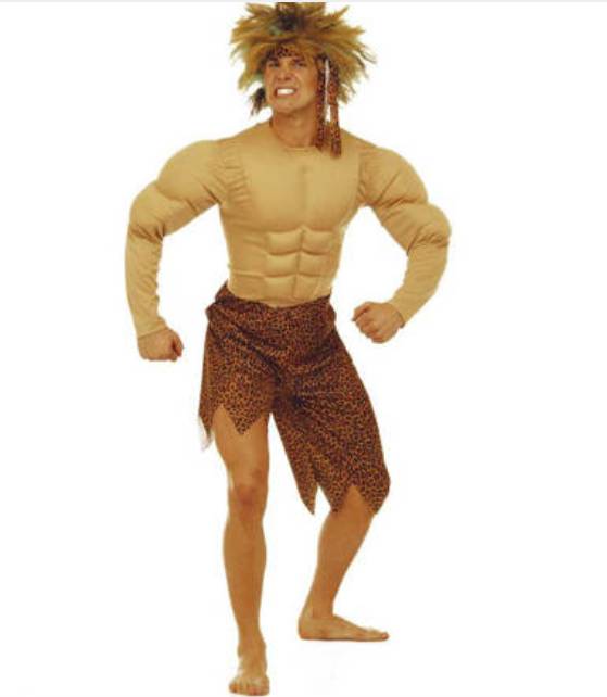 Costume Carnevale Adulto Uomo della Giungla