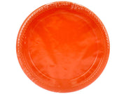 Piatti Di Plastica Piani Frutta/Dessert - Arancioni set 10Pz.