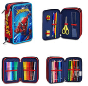 Astuccio Completo 3 Zip Marvel Spiderman