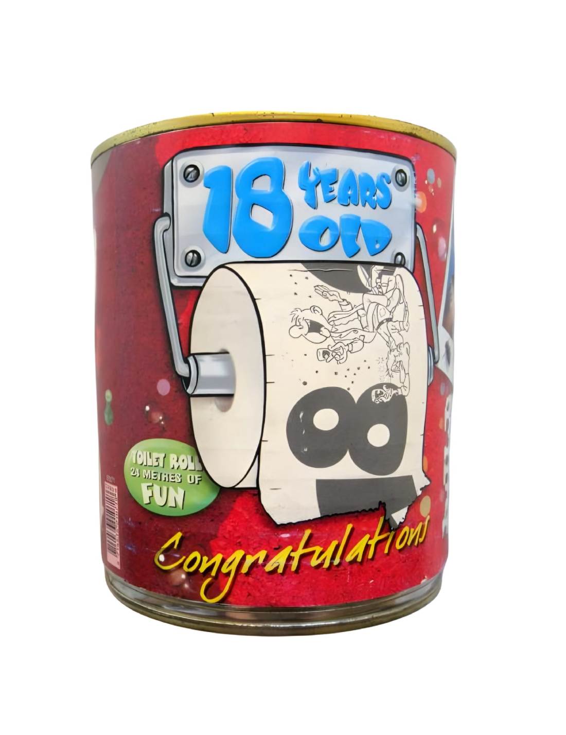 Carta Igienica Compleanno 18 Anni