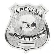 Distintivo Polizia In Metallo Accessori Halloween E Carnevale