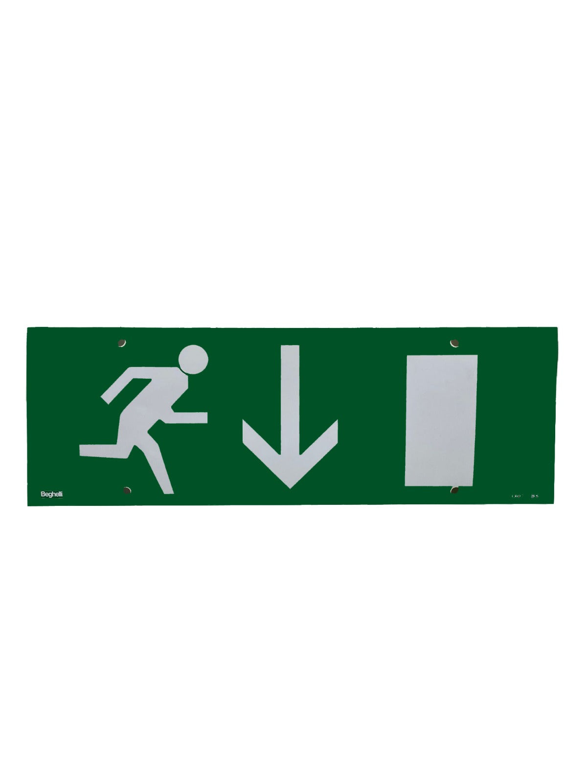 Segnale Uscita di Emergenza In Cartoncino Adesivo