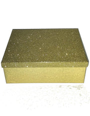 Scatola Regalo Box Glitter Oro