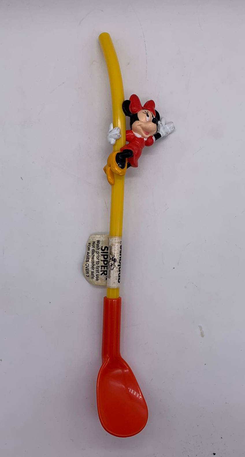 Cucchiaio Minnie Giallo in Plastica