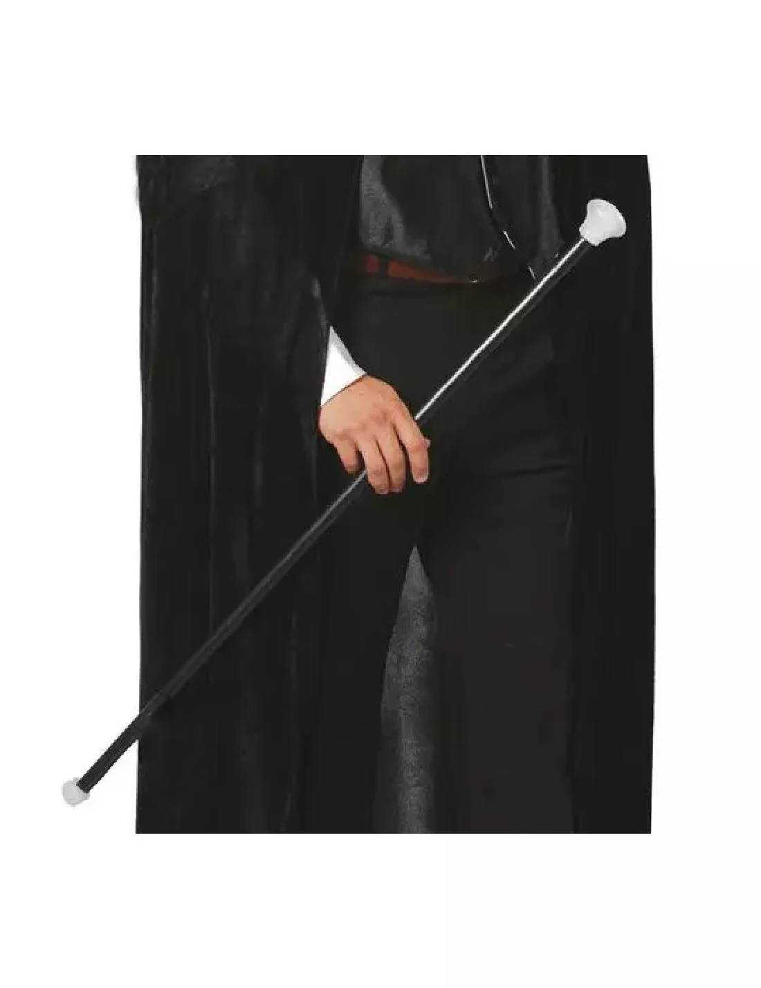 Accessorio Di Halloween Carnevale Bastone Con Suono E Pomello 80cm
