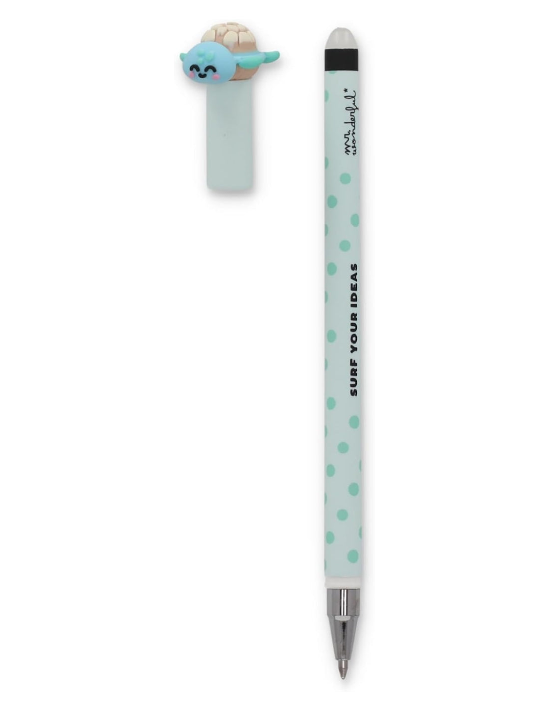 Penna Gel Cancellabile Tartaruga Surf Your Ideas