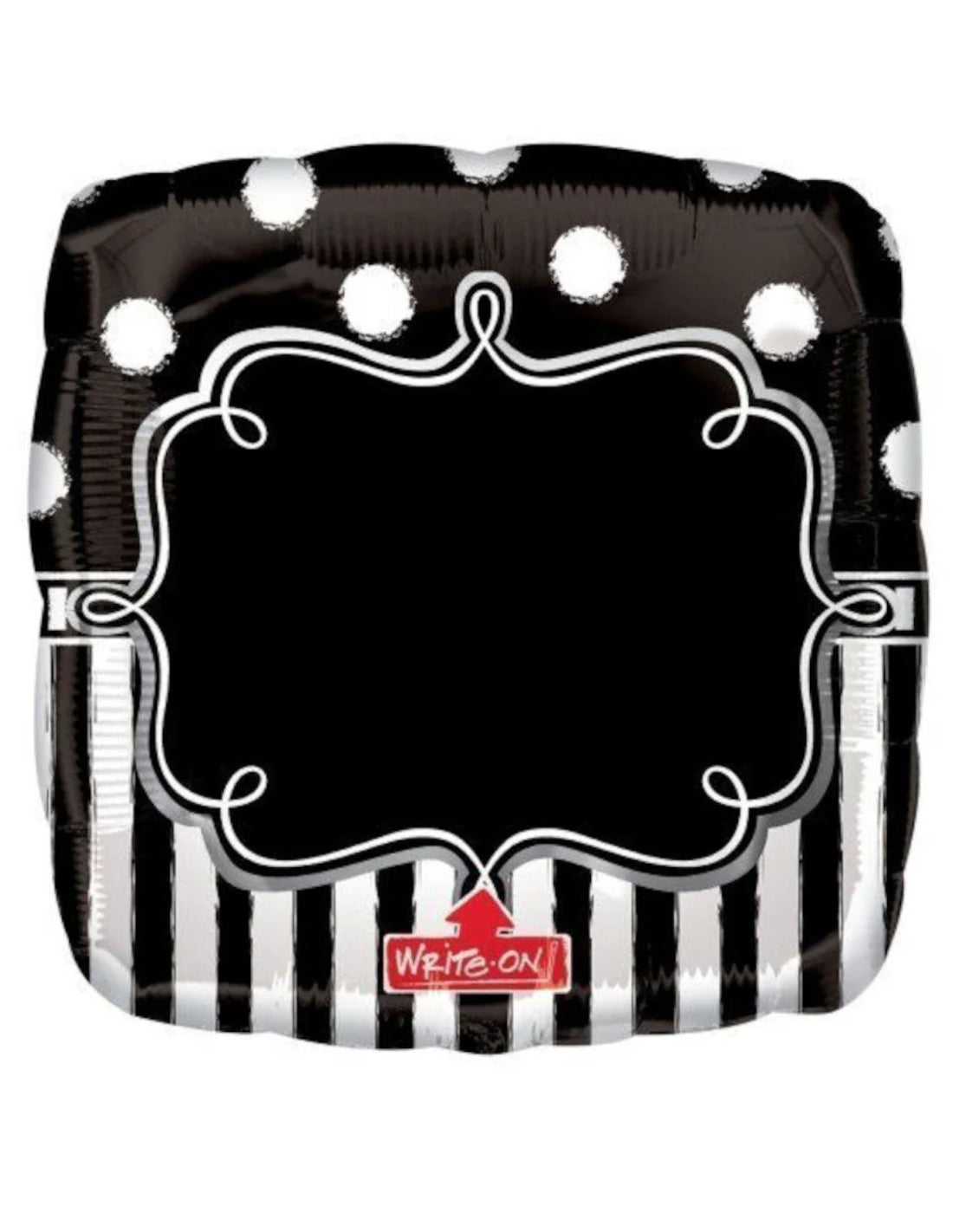 Palloncino Personalizzabile Con Lavagnetta Scrivibile Con Pennarello 28" 71cm Mylar