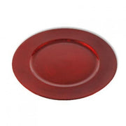 Sottopiatto In Polipropilene Rosso Liscio 30CM