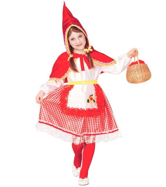 Costume Carnevale Bambina Cappuccetto Rosso