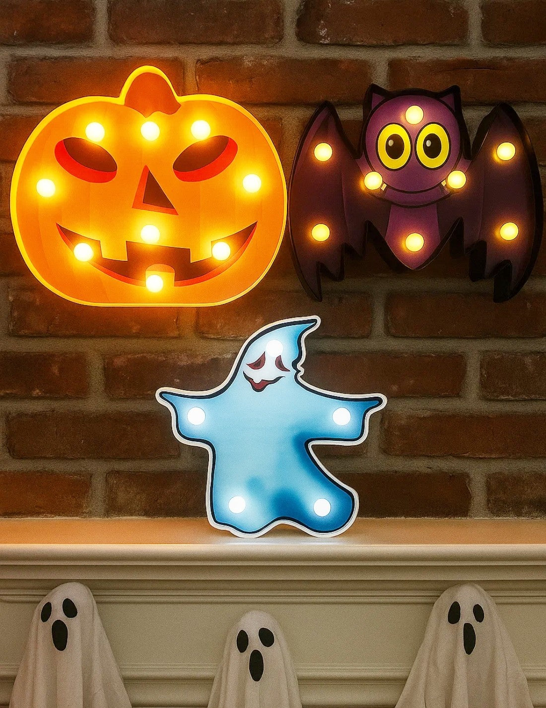 Decorazione Luminosa Mostro Halloween
