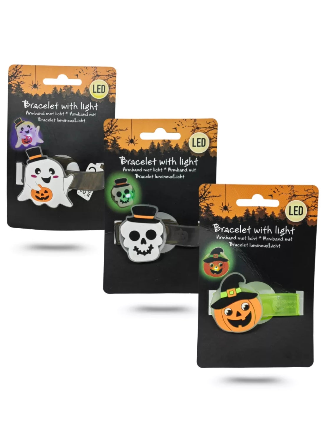Braccialetto Con LED Di Halloween 20cm