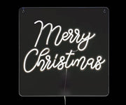 Scritta Natalizia Neon "Merry Christmas"