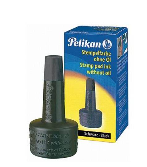 Pelikan Inchiostro Nero Per Timbri 28ml.