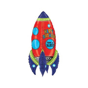 Palloncino In Foil Razzo Spaziale Shuttle Sagomato 36" 91cm