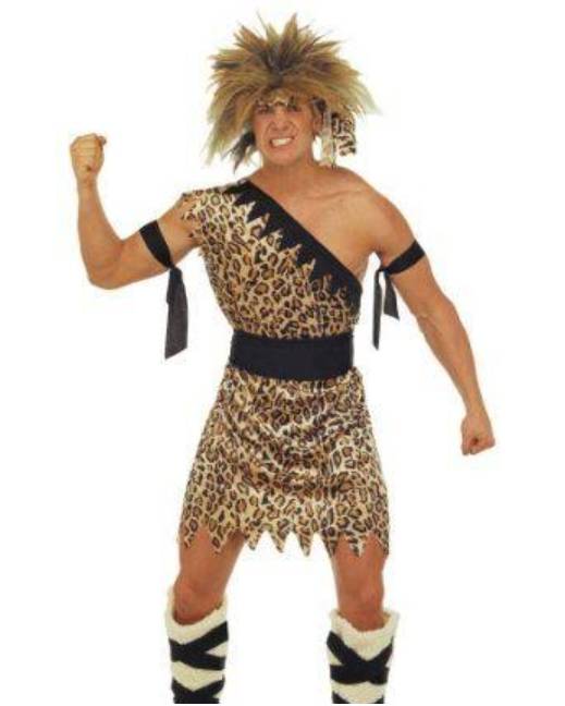 Costume Carnevale Adulto Uomo delle Caverne