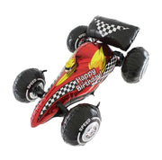 Palloncino Metalfoil Auto Da Corsa Formula 1 Rossa Sagomata 36" 92cm