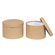 Scatola Regalo Cappelliera Tonda Avana