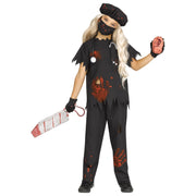 Costume Halloween Bambina Dottore Zombie