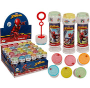 Bolle Di Sapone Spiderman Con Labirinto Colori Assortiti