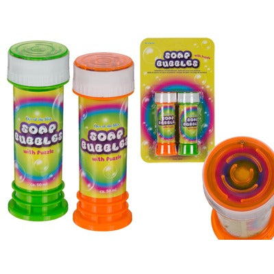 Set Bolle Di Sapone Con Labirinto Colori Assortiti