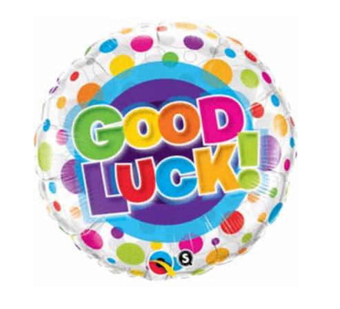 Palloncino Metalfoil Good Luck Multicolor 18" 46cm