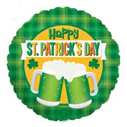 Palloncino Metalfoil Happy St. Patrick's Day 18" 46cm