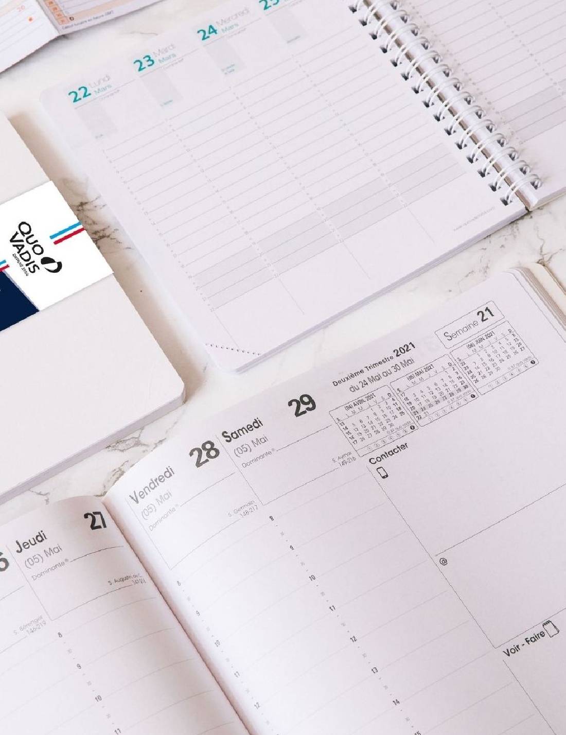 Ricambio Per Agenda Settimanale 13 Mesi 2026 Quo Vadis Planorizon S Prestige