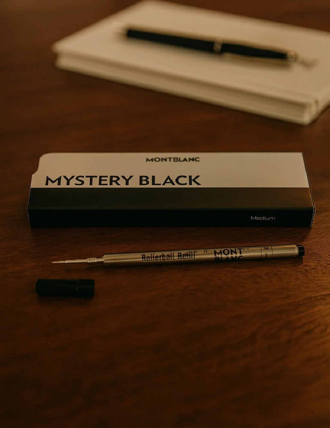 Refill Penna Roller Mont Blanc Medium Mystery Black