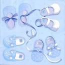 Tovaglioli Nascita Bambino Azzurro Party 33x33cm 20pz