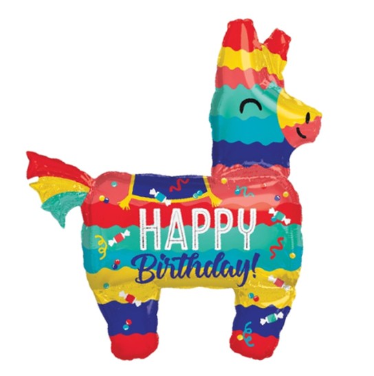 Palloncino Metalfoil Lama Pignatta 33" 83cm