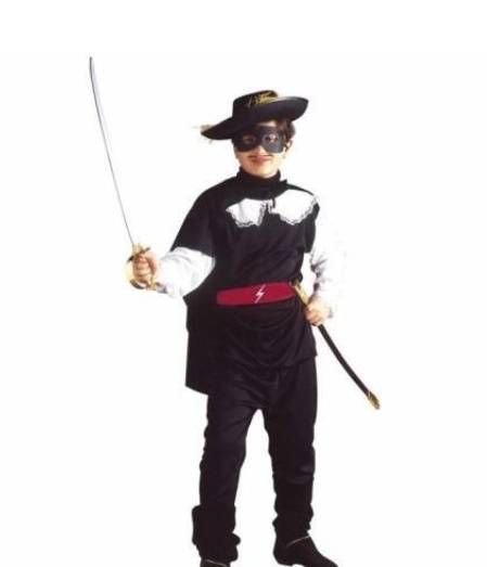 Costume Carnevale Bambino Zorro