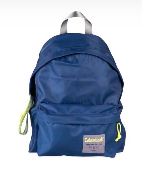 Zaino Colourbook Satin Blu