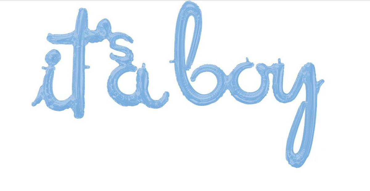 Palloncino Metalfoil It's A Boy 130cm