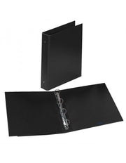 Raccoglitore 4 Anelli Europa Favorit Nero 25x35cm