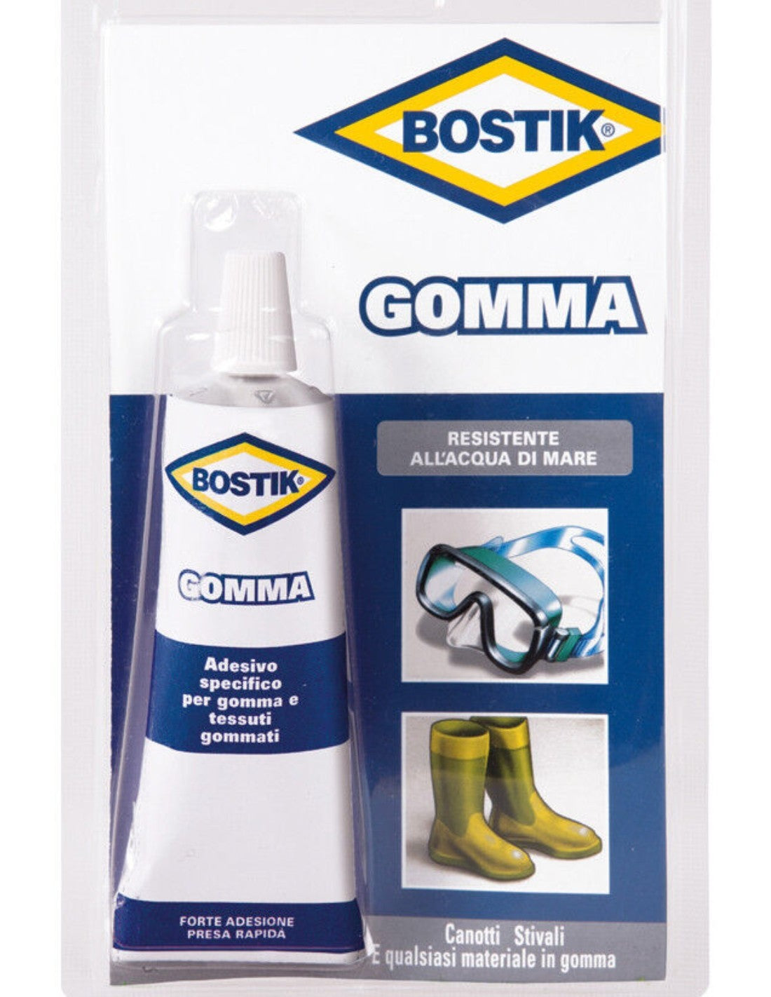 Bostik Colla Per Gomma E Tessuti Gommati 50g