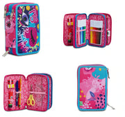 Astuccio Completo 3 Zip Seven SJ Girl Facce da SJ