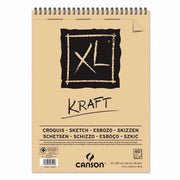 Album Blocco XL Kraft Schizzo Canson Microperforato A3 90g/m² 60 Fogli