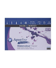 Album Blocco Acquerello Watercolour Daler Rowney 29x42cm Grana Fine 12 Fogli
