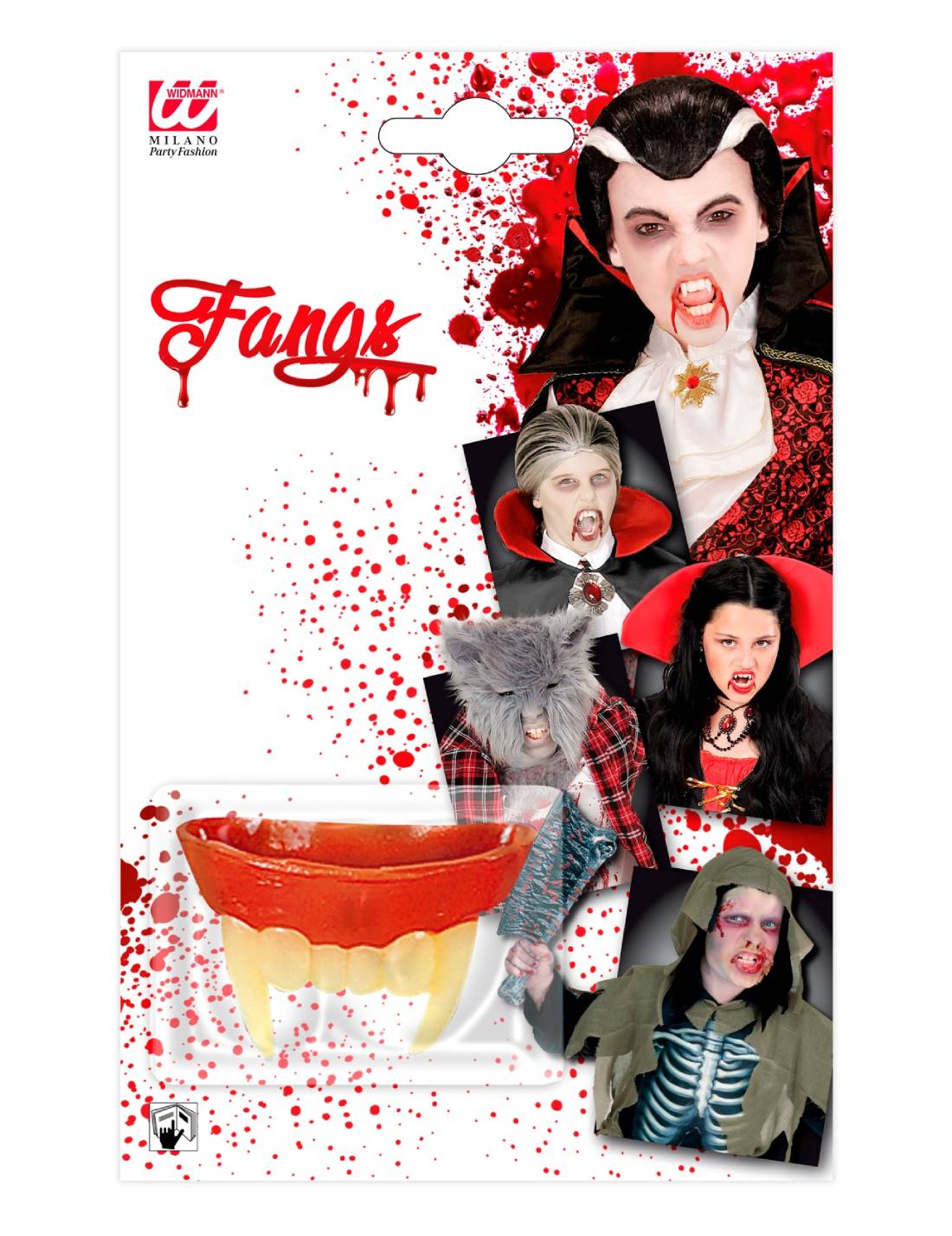 Accessorio Di Halloween Denti Da Vampiro
