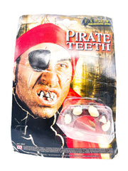 Denti Da Pirata In Plastica Halloween