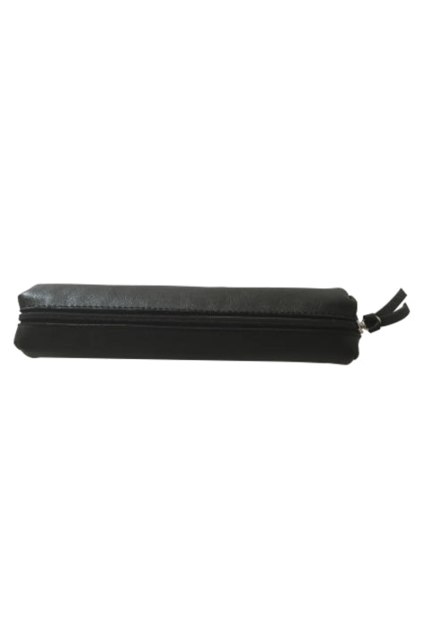 Astuccio Portapenne Clairefontaine Tombolino In Pelle Nero