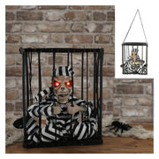 Decorazione Di Halloween Prigioniero Animato Con Suoni E Luci 28cm