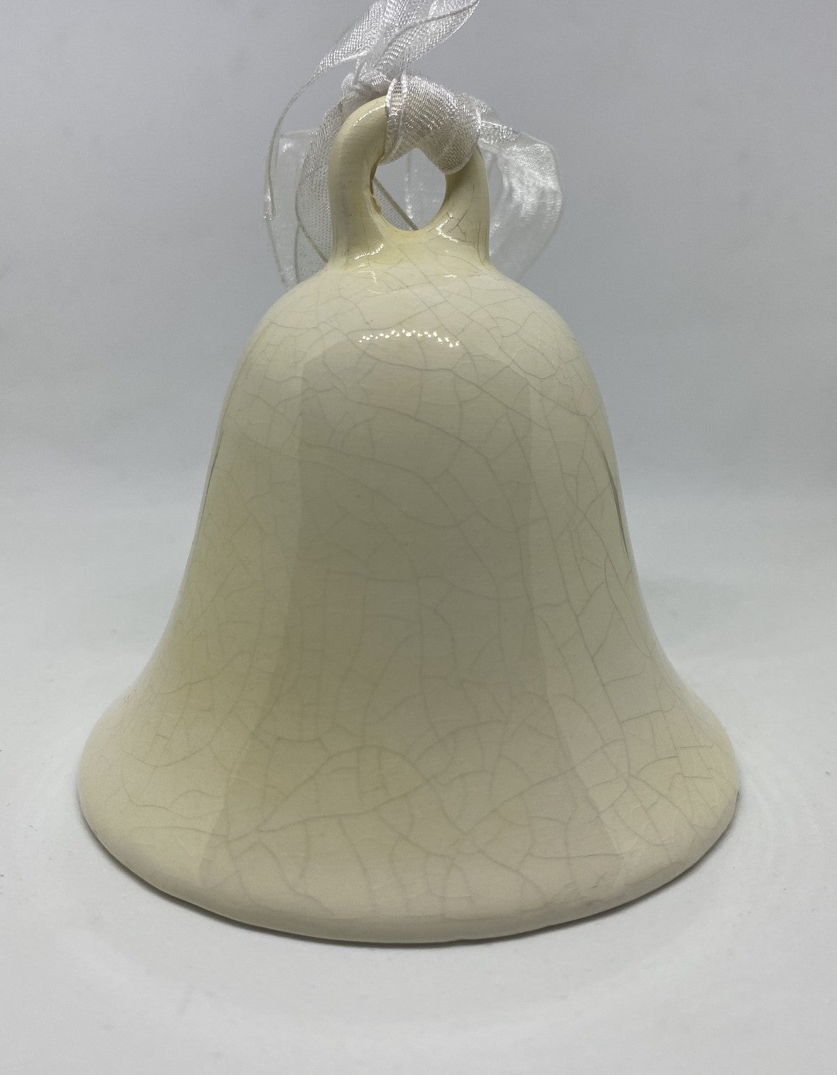 Addobbo Albero Di Natale Campana In Ceramica