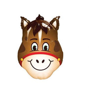 Palloncino Metalfoil Cavallo Sorridente 32" 81cm