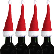 Copribottiglia Natalizio Cappellino Di Babbo Natale 1pz