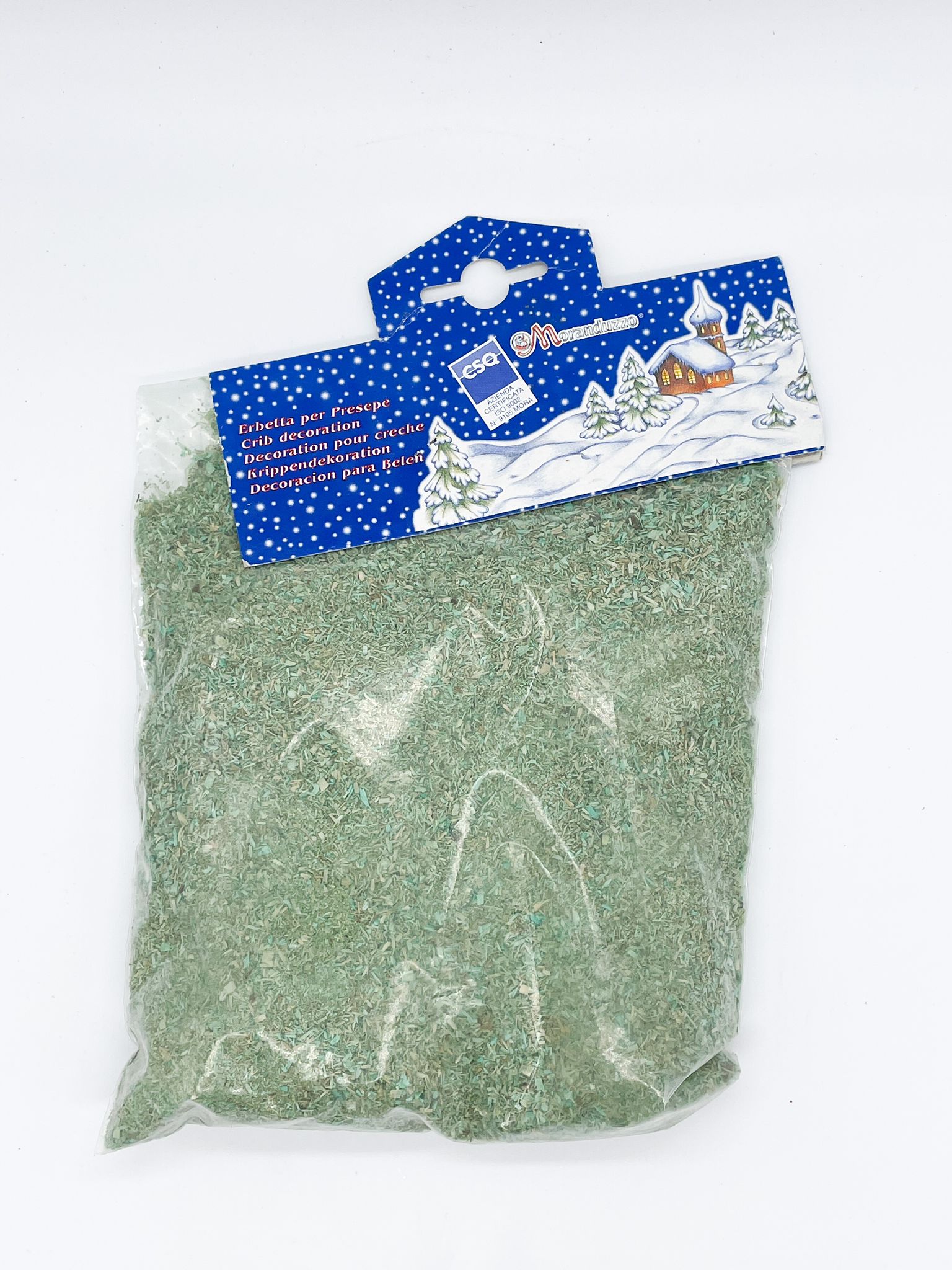 Addobbo Di Natale Erbetta Tritata Per Presepe 50GR.