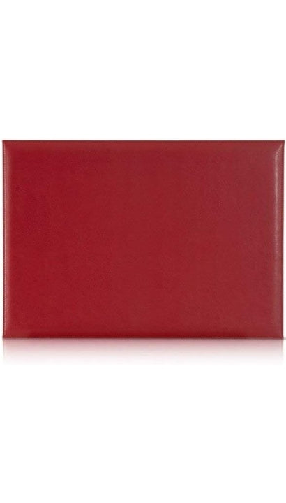 Sottomano in Ecopelle Pocket Rosso InTempo 50x35cm