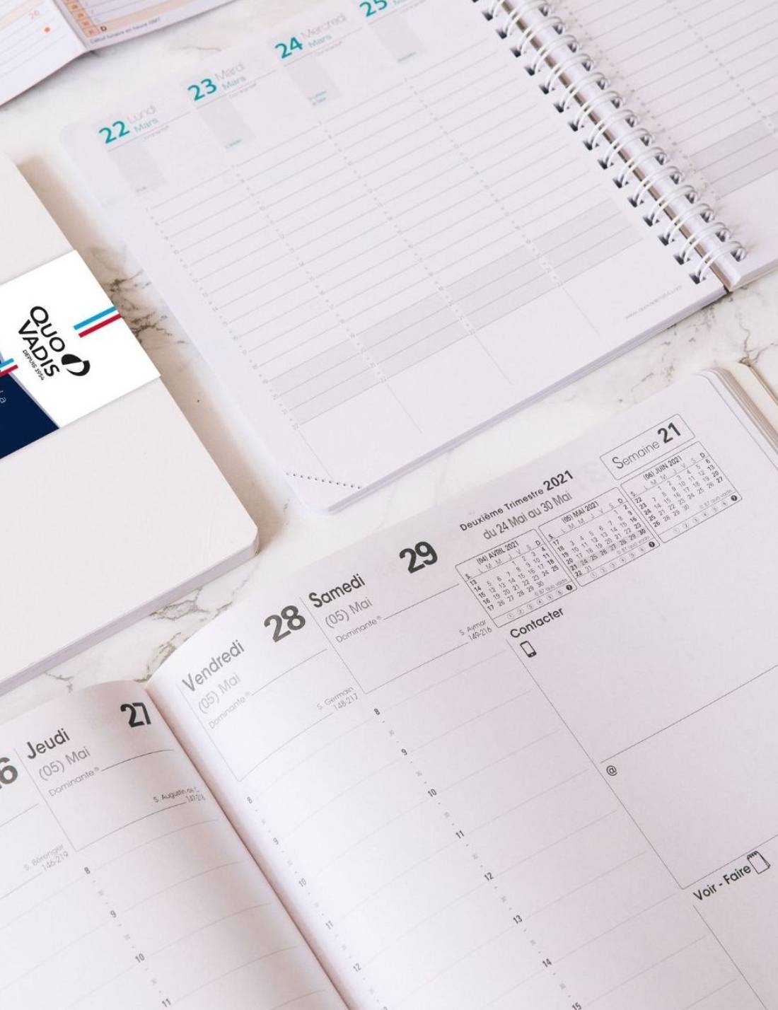 Ricambio Per Agenda Settimanale 13 Mesi 2026 Quo Vadis Planital S Prestige