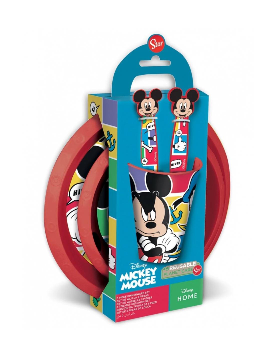 Set Pranzo Topolino 5pz